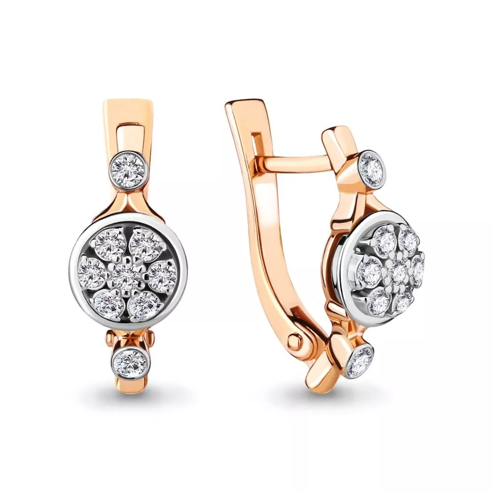 Серьги, золото, артикул LV940041К