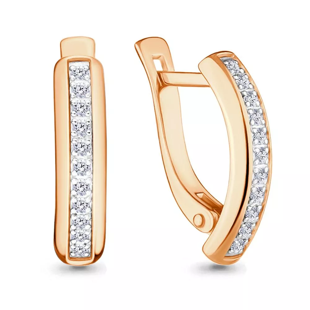 Серьги из золота, артикул LV940024к
