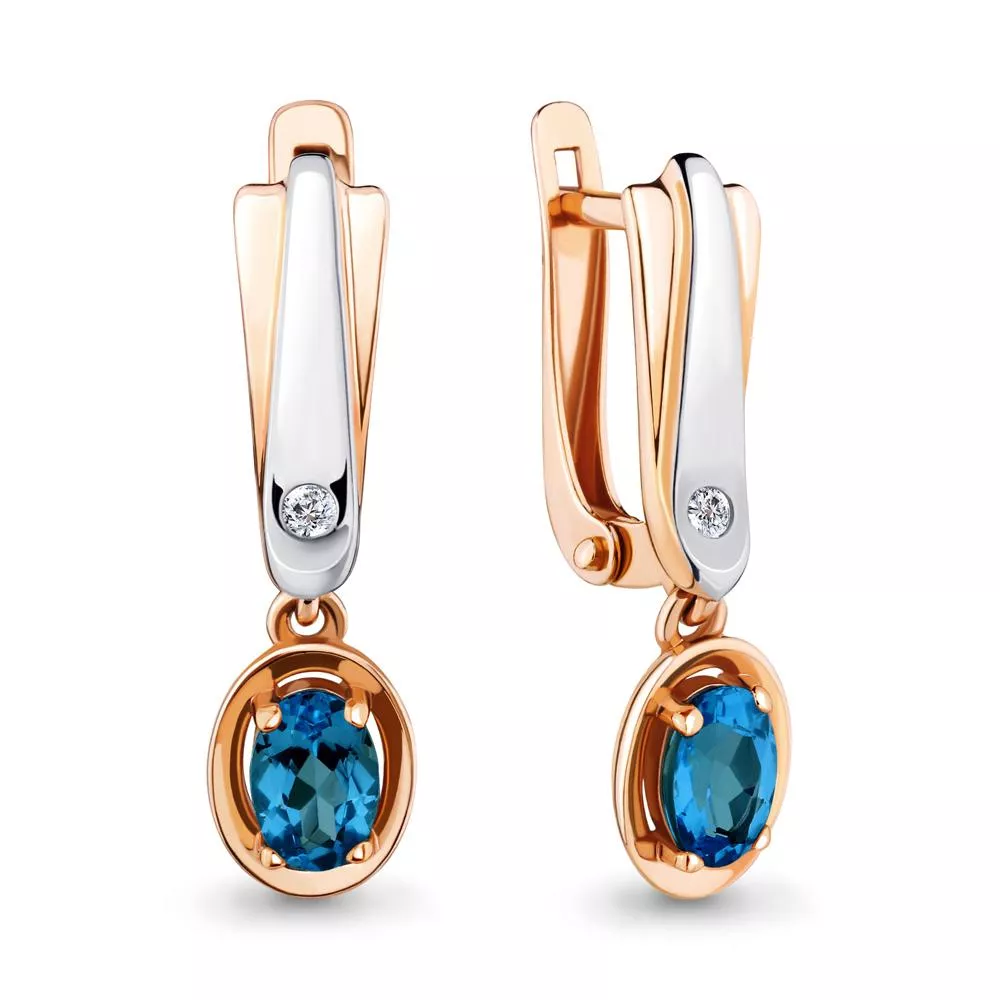 Серьги, золото, артикул LV4710708А