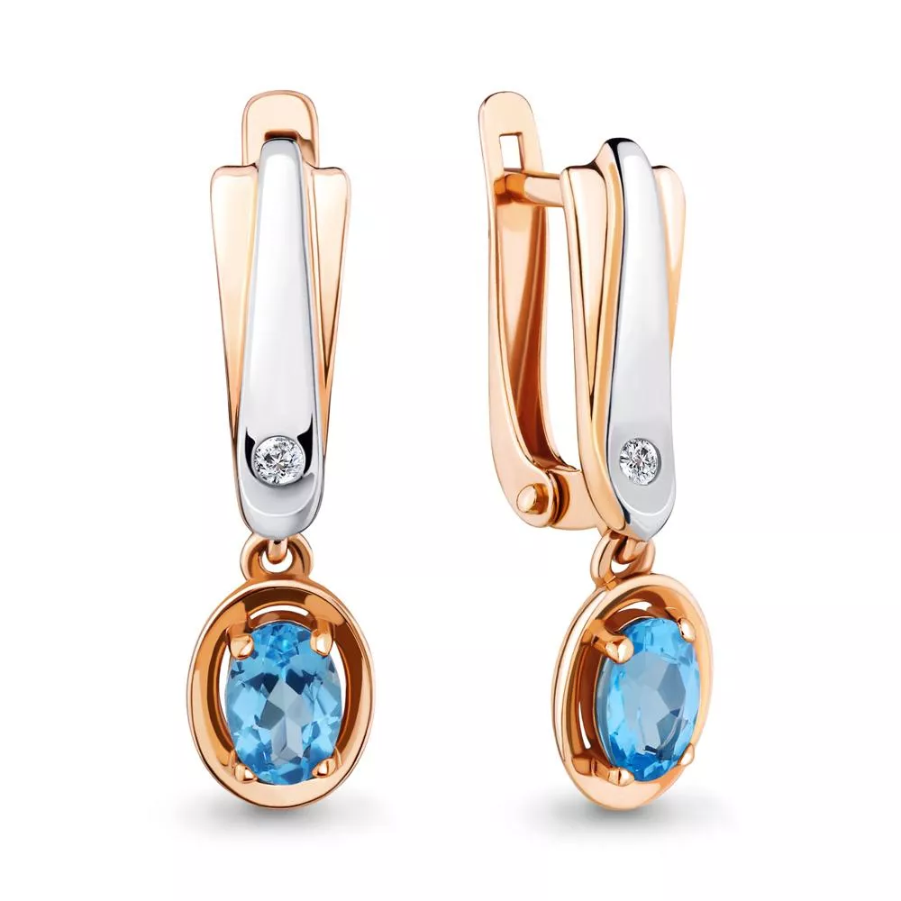 Серьги, золото, артикул LV4710705А