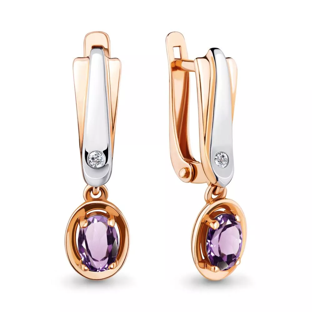 Серьги, артикул LV4710704А, золото