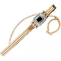 Зажим для галстука из золота, артикул LV70443Ч