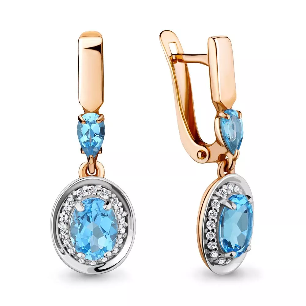 Серьги, артикул LV4710205А, золото