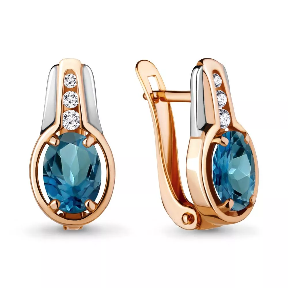 Серьги, золото, артикул LV4710108А