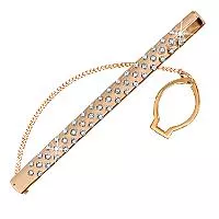 Зажим для галстука, артикул LV70442А, золото