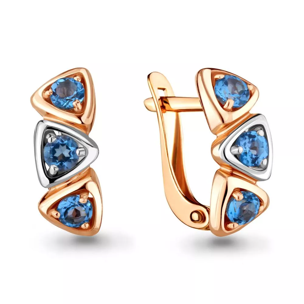 Серьги, золото, артикул LV4710005