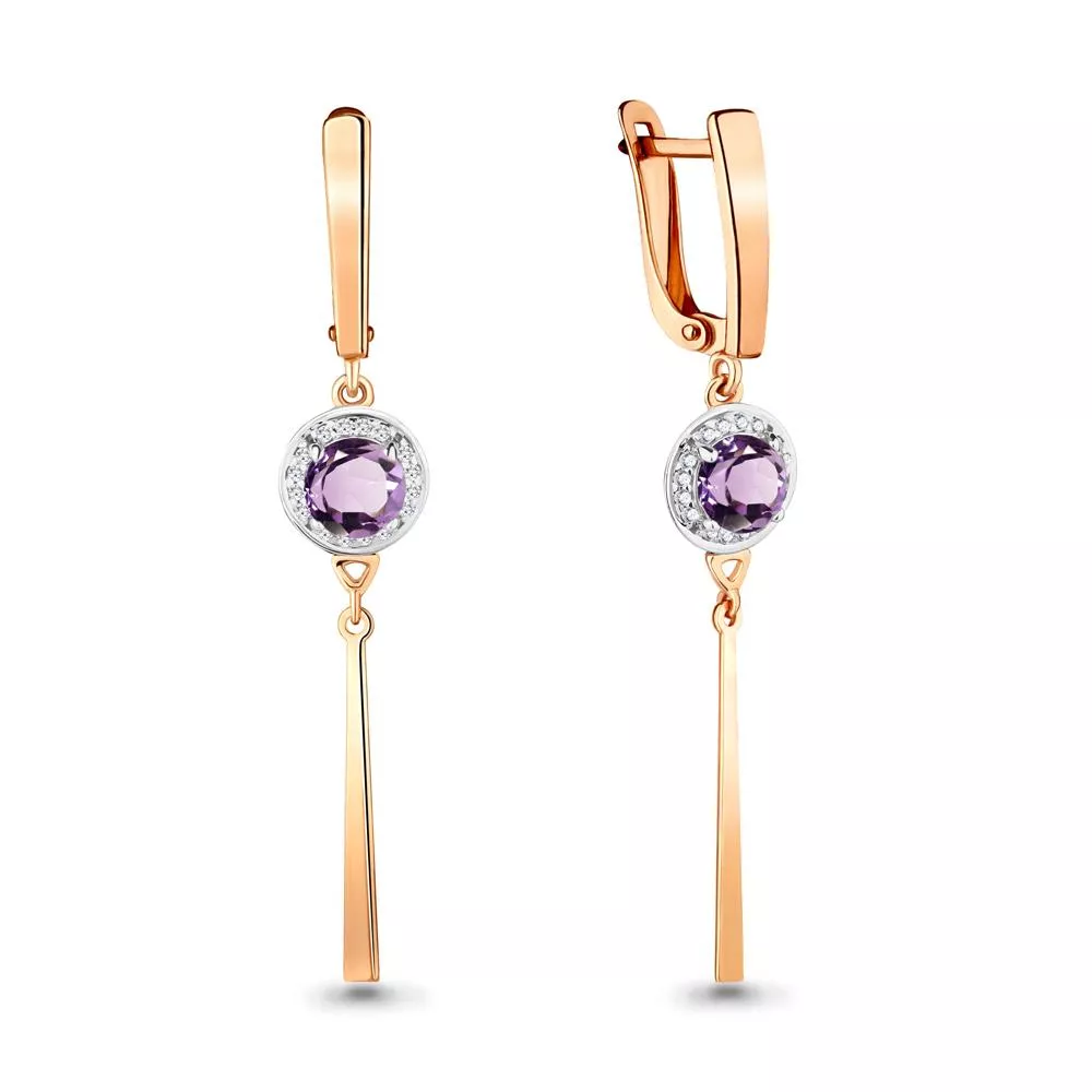 Серьги, артикул LV4709904А, золото