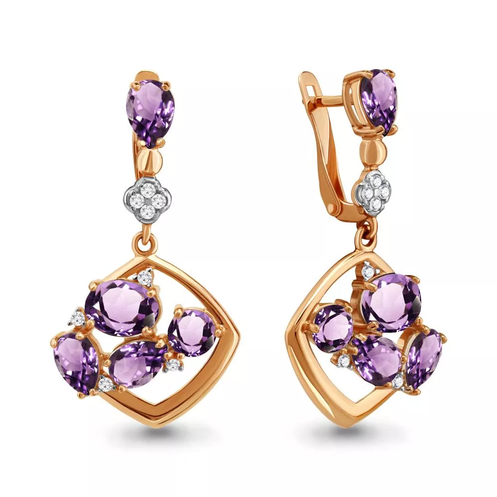 Серьги, золото, артикул LV4706904А