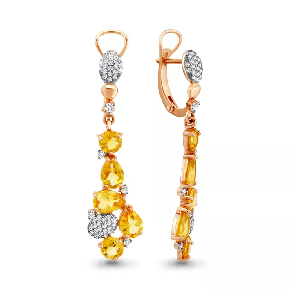 Серьги, золото, артикул LV4706606А