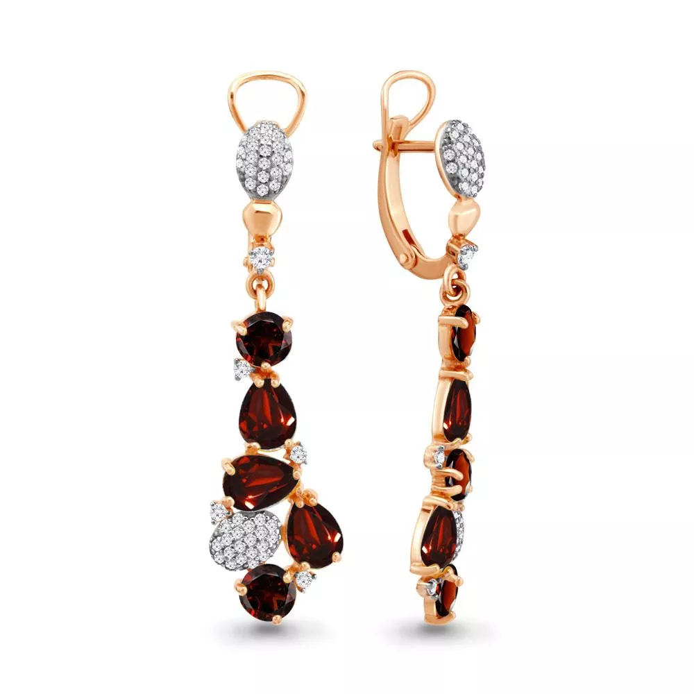 Серьги, артикул LV4706603А, золото