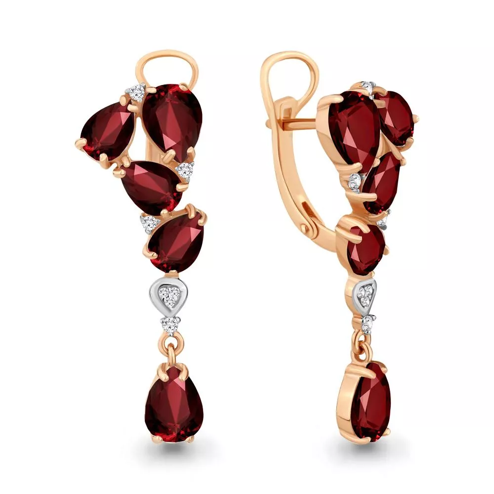 Серьги из золота, артикул LV4706503А