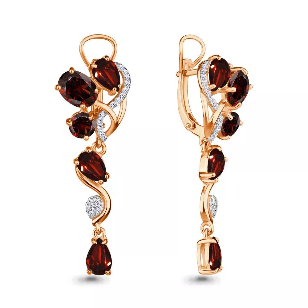 Серьги из золота, артикул LV4706203А