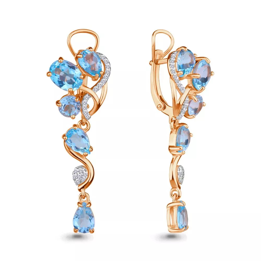 Серьги, золото, артикул LV4706202А