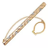 Зажим для галстука, золото, артикул LV70435А