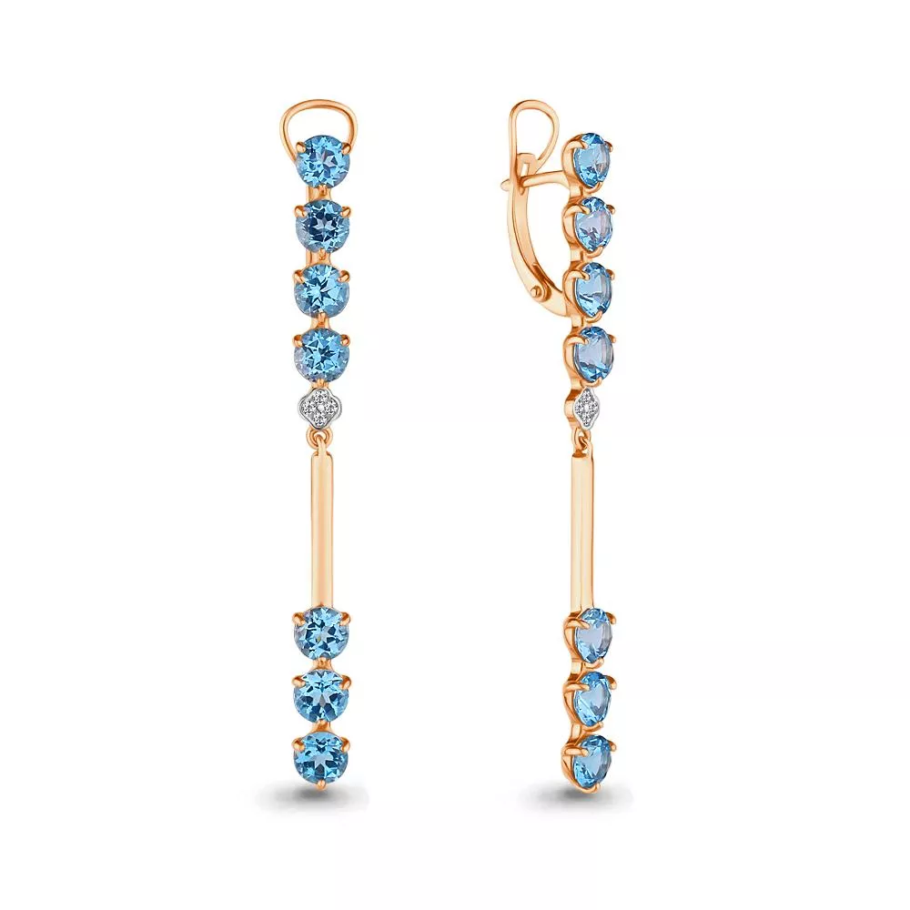 Серьги из золота, артикул LV4706005А