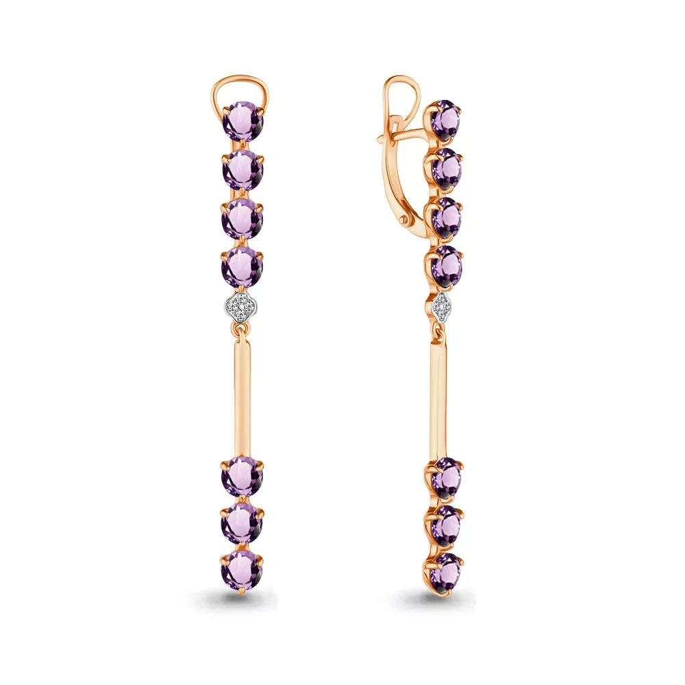 Серьги, золото, артикул LV4706004А