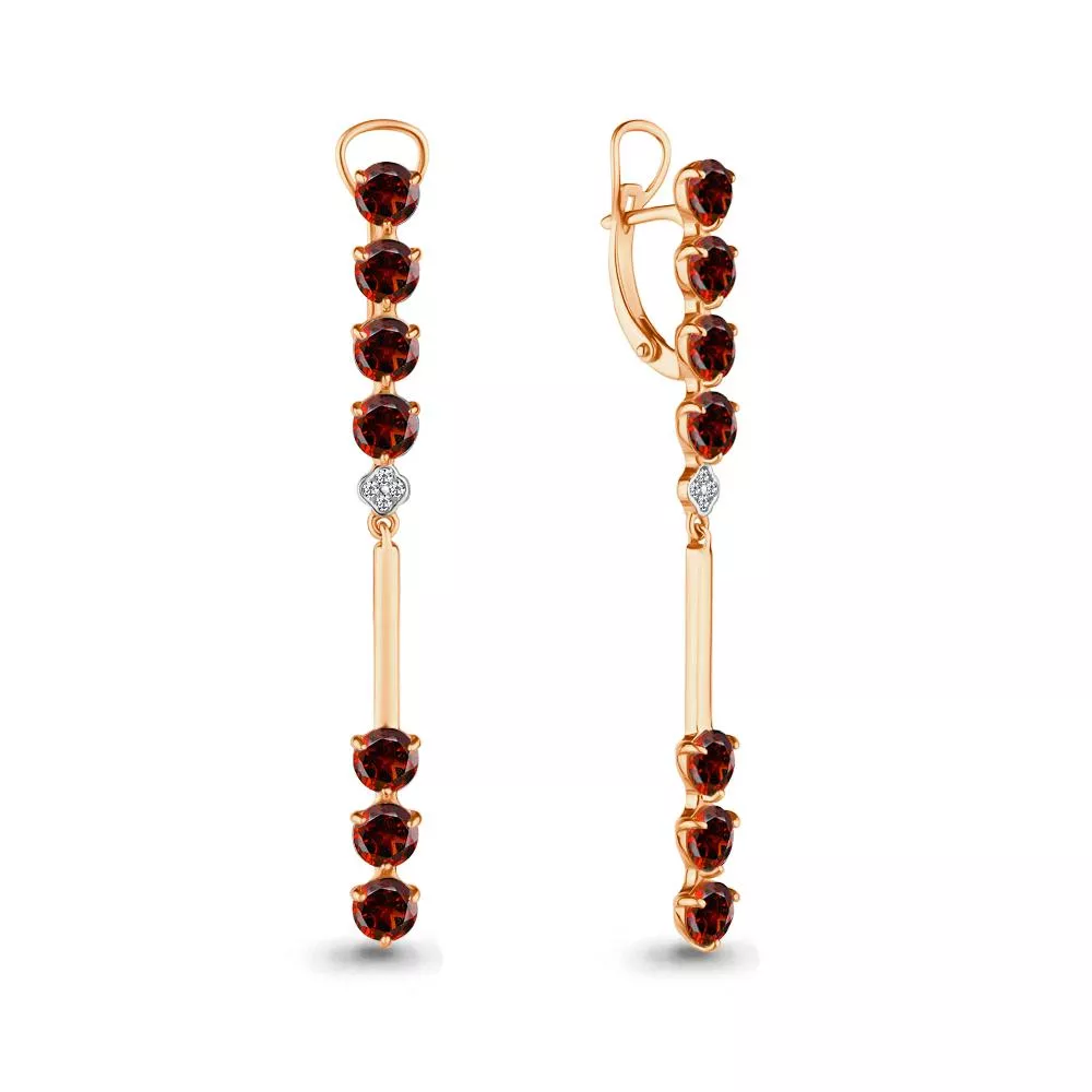 Серьги, артикул LV4706003А, золото