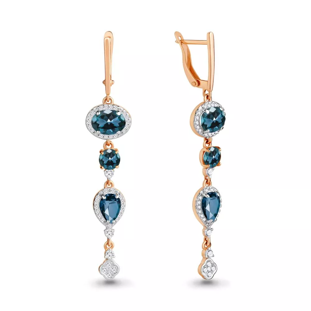 Серьги из золота, артикул LV4705808А