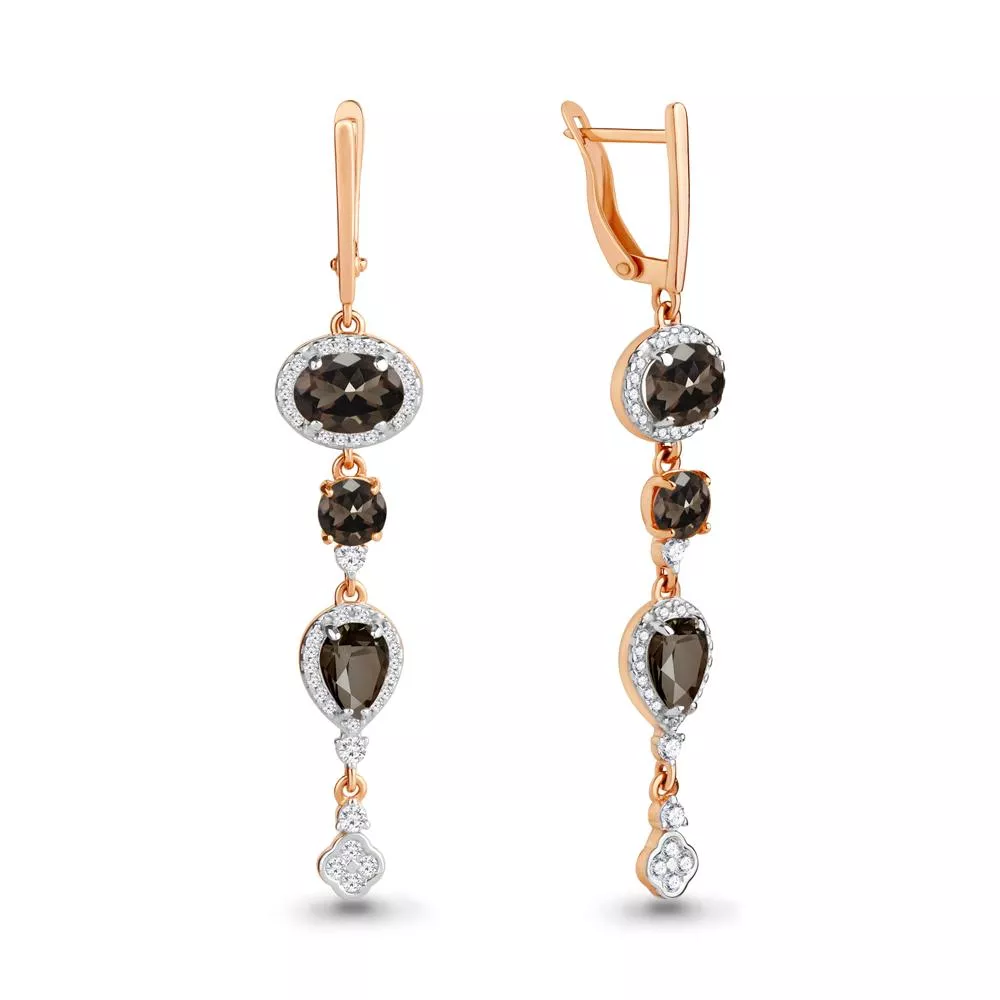 Серьги, артикул LV4705801А, золото