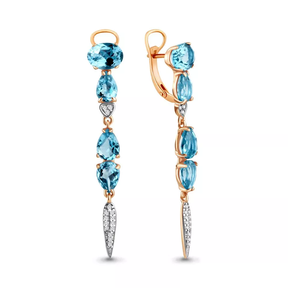 Серьги из золота, артикул LV4705705А