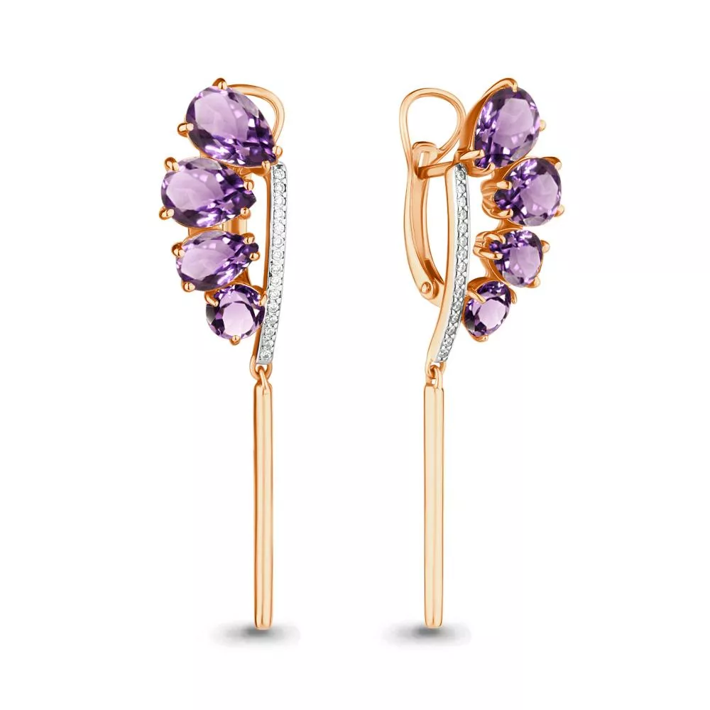 Серьги, золото, артикул LV4705604А