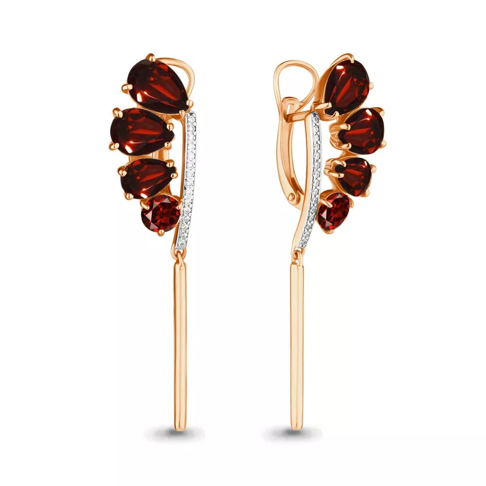 Серьги, артикул LV4705603А, золото