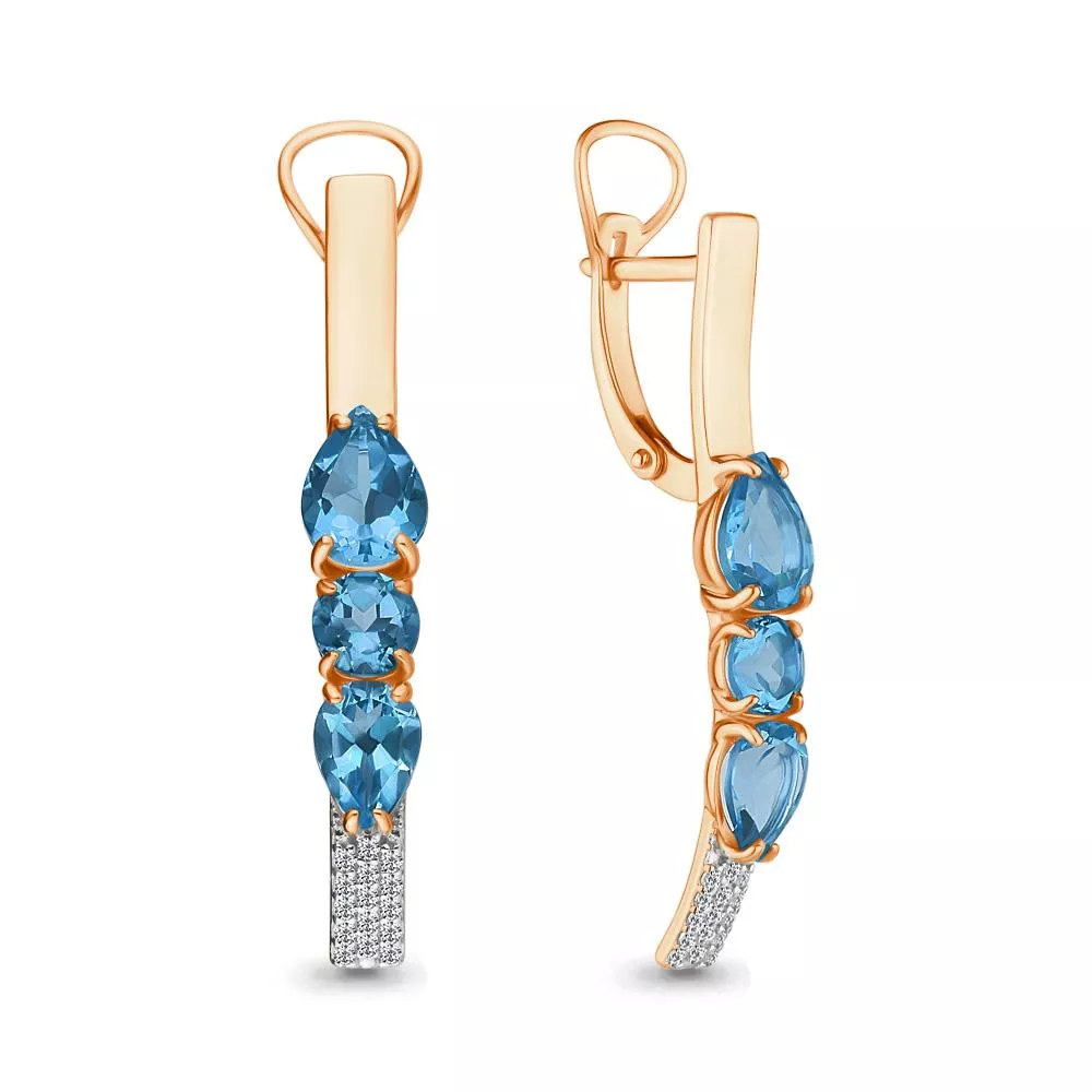 Серьги из золота, артикул LV4705505А