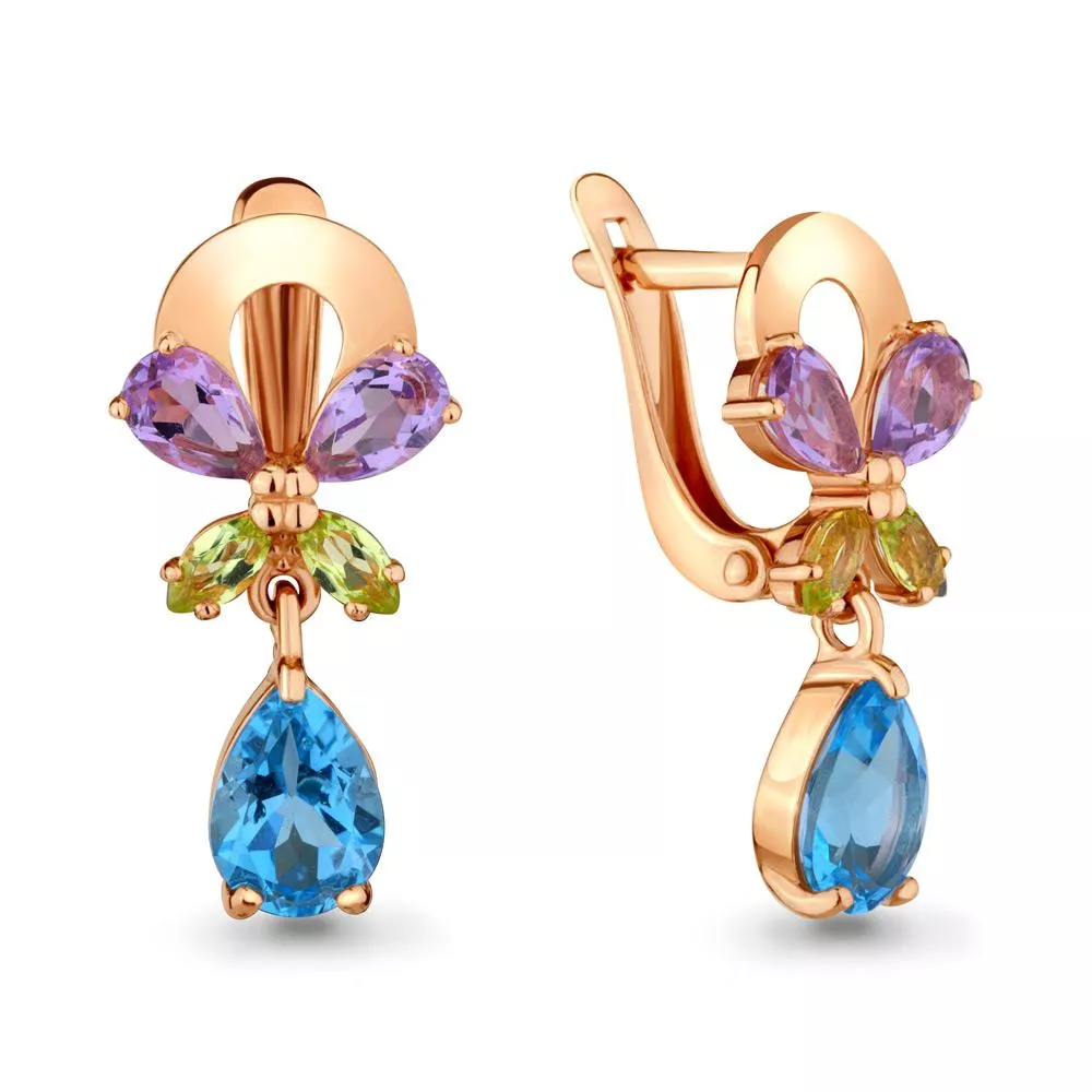 Серьги, золото, артикул LV4700340