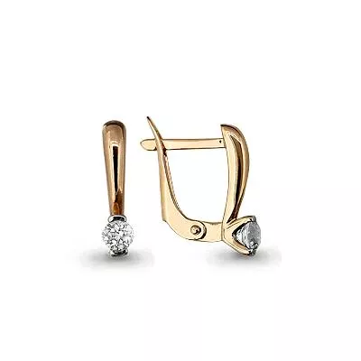 Серьги из золота, артикул LV46842