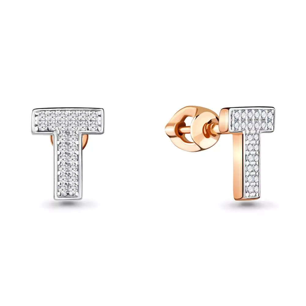 Серьги, артикул LV46823А, золото