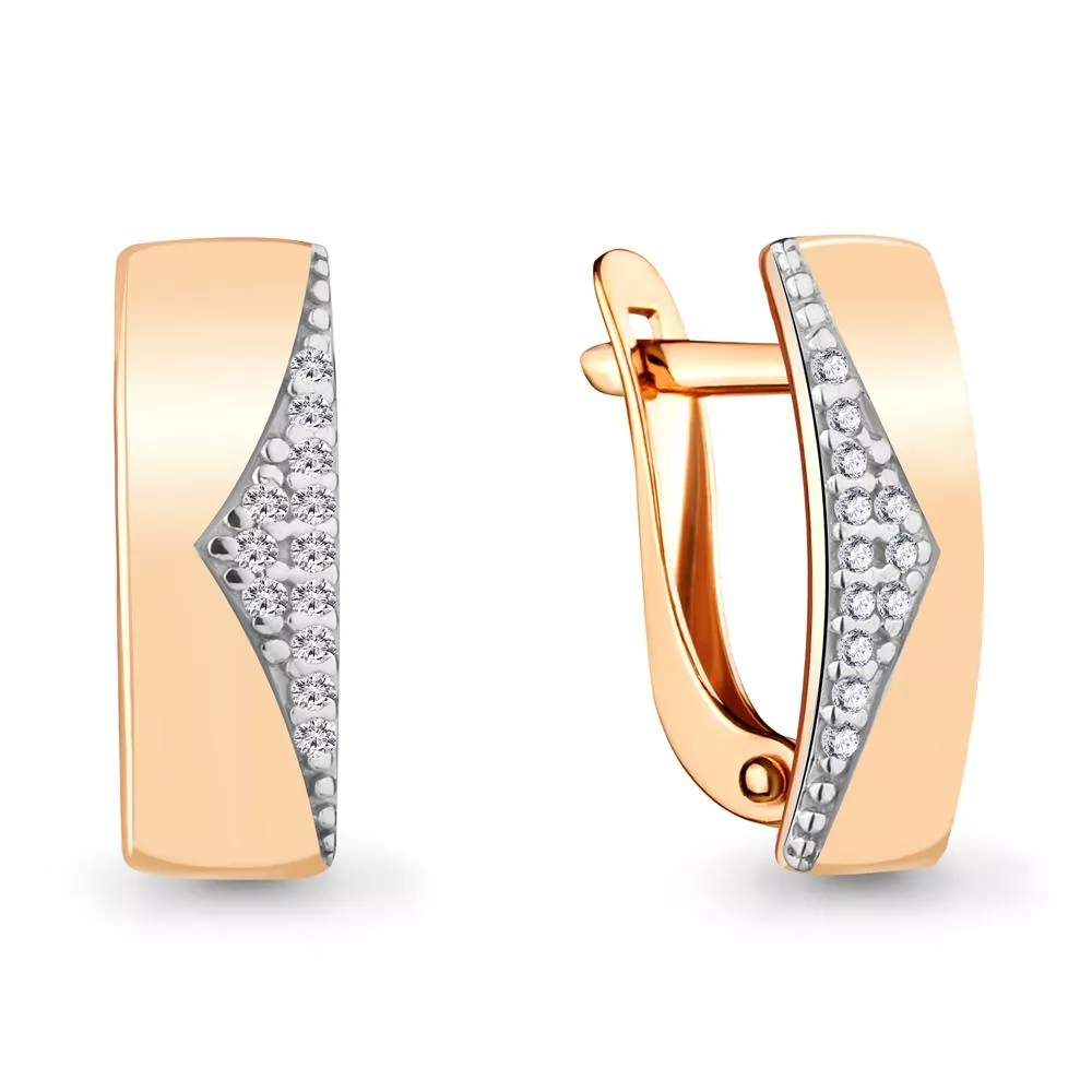 Серьги, артикул LV46822А, золото