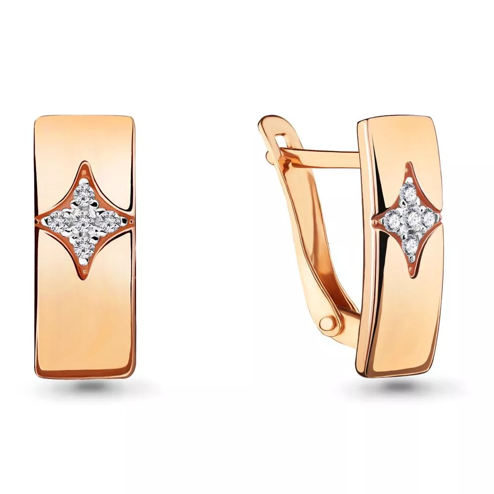 Серьги, артикул LV46817, золото