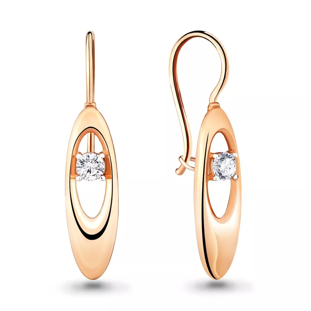 Серьги, артикул LV46808, золото