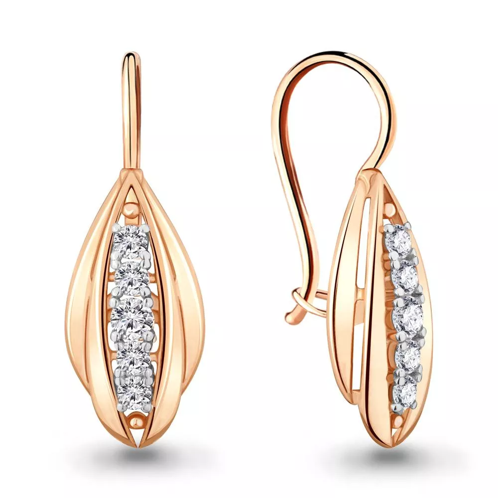 Серьги из золота, артикул LV46807А