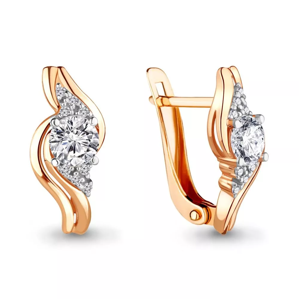 Серьги, золото, артикул LV46804А