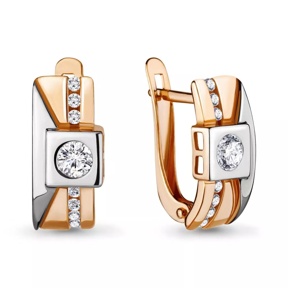 Серьги, золото, артикул LV46718А