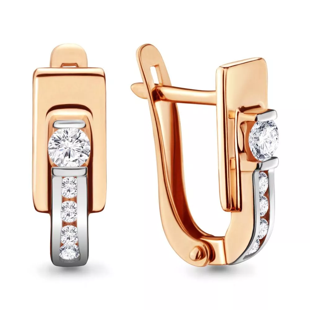 Серьги, артикул LV46715А, золото