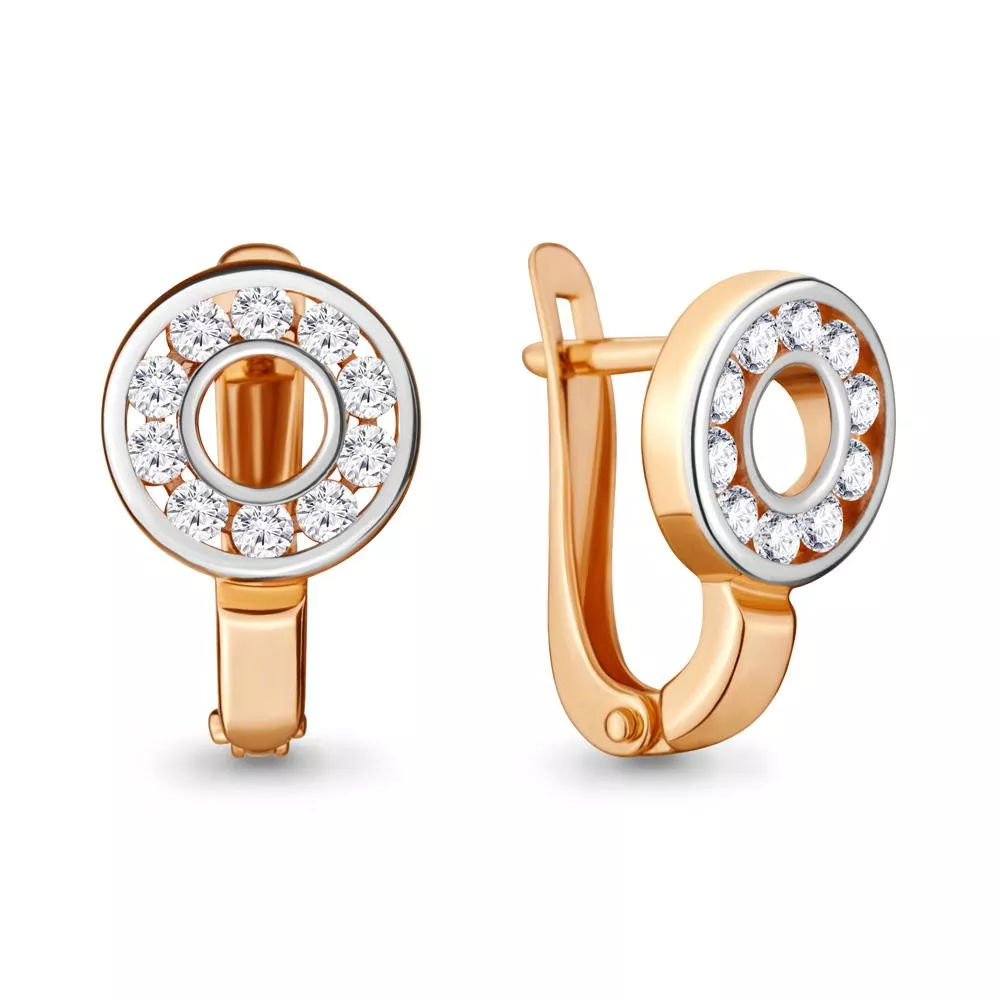 Серьги, артикул LV46712А, золото