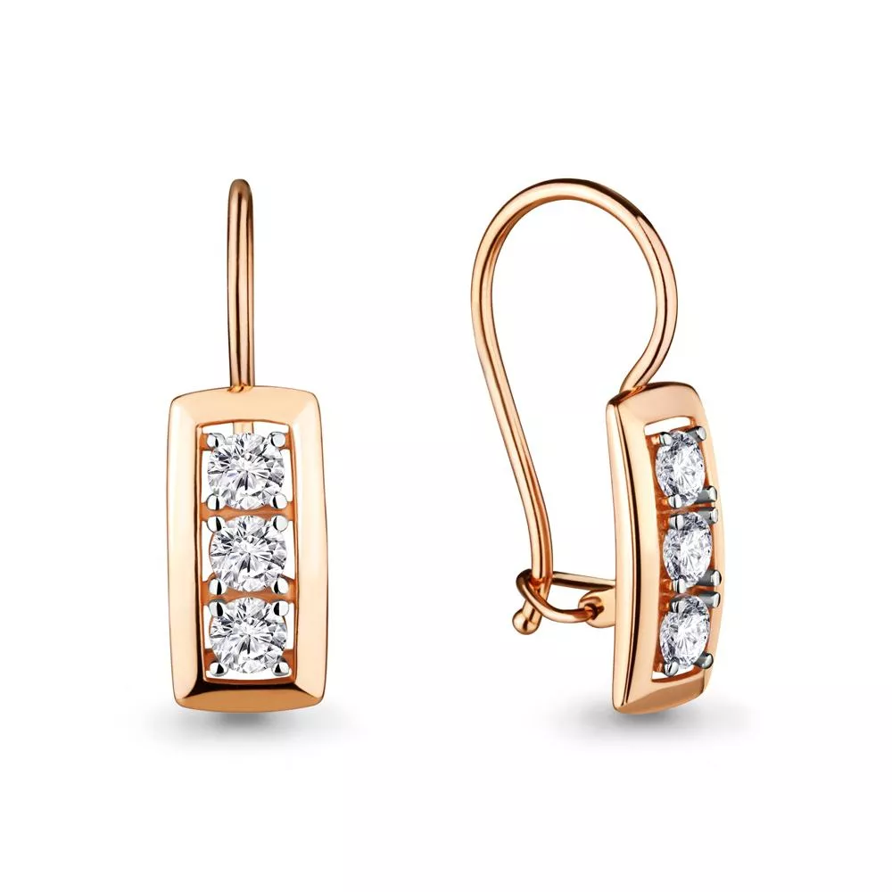 Серьги, артикул LV46698, золото