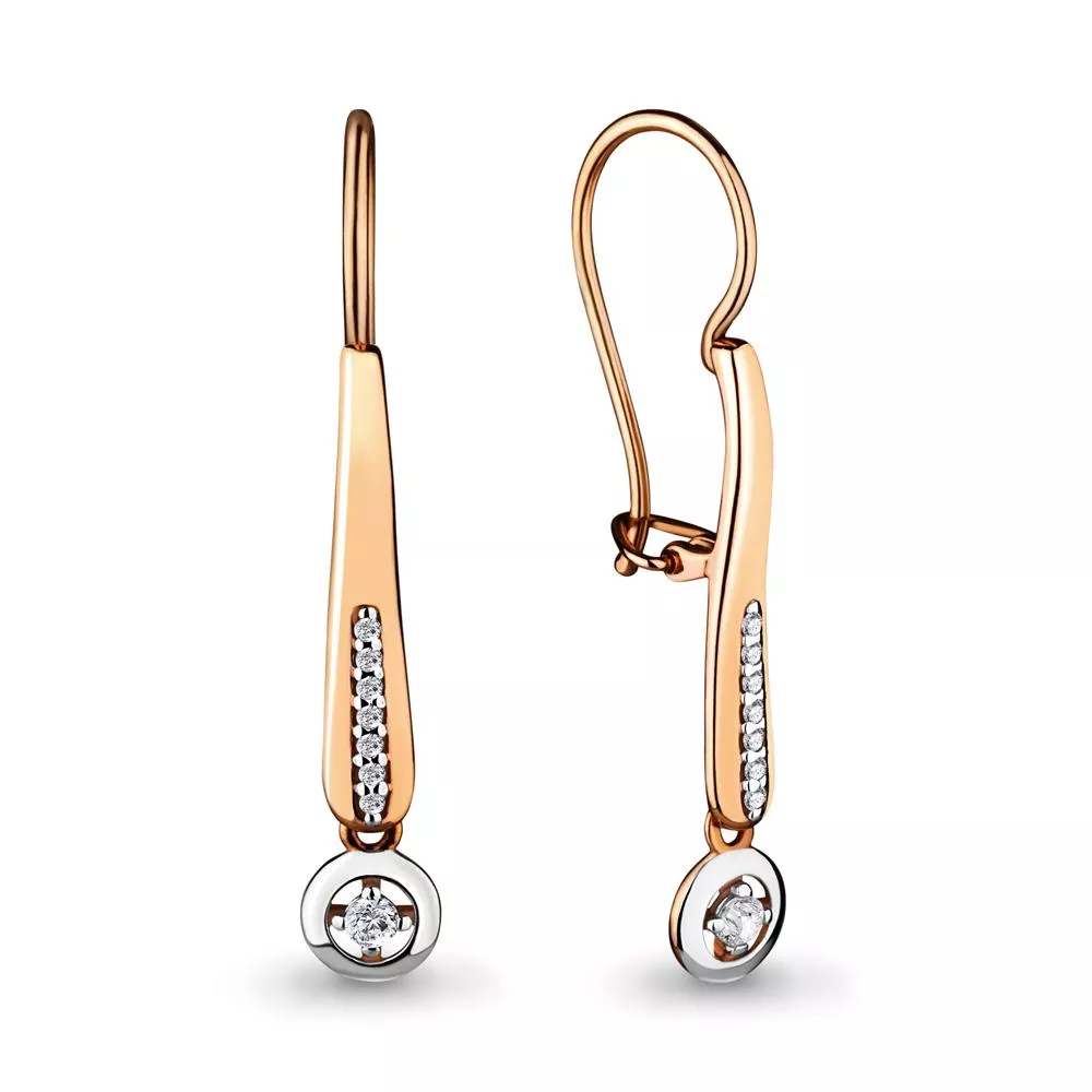 Серьги из золота, артикул LV46696А