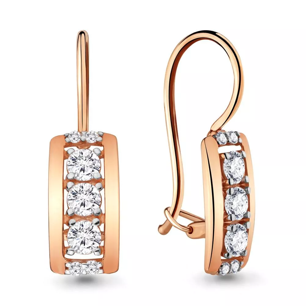 Серьги, артикул LV46695А, золото