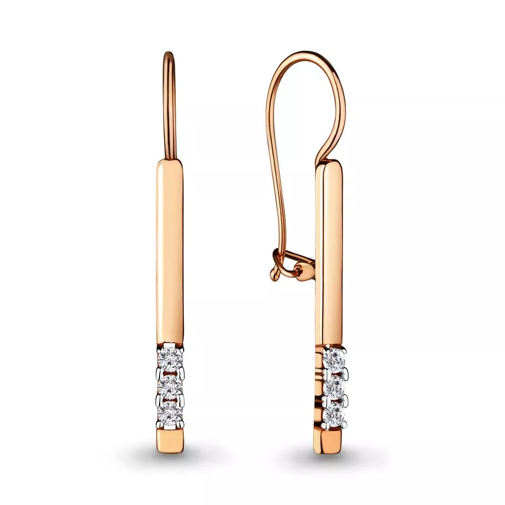 Серьги из золота, артикул LV46692