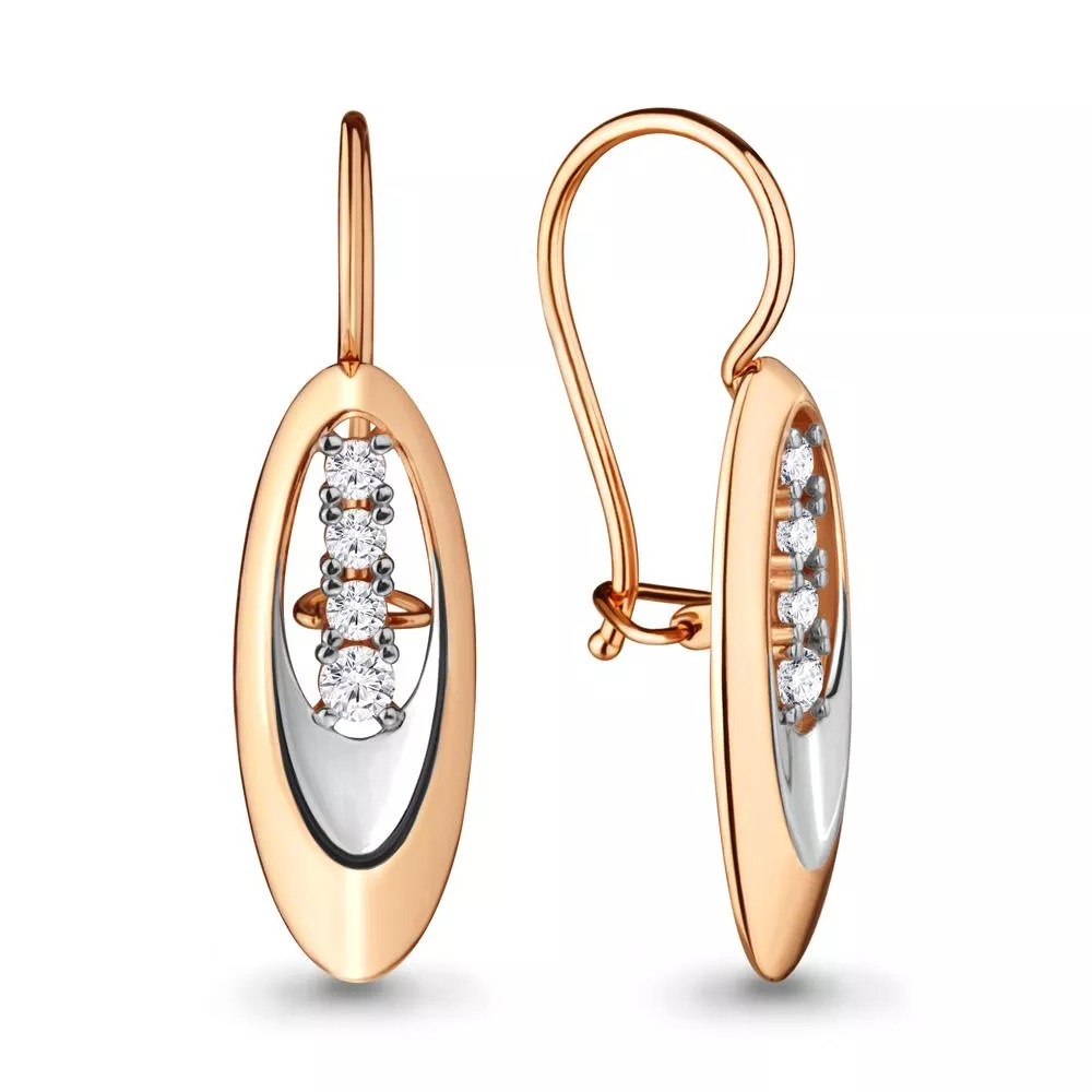 Серьги, артикул LV46689, золото