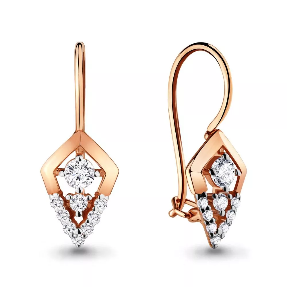 Серьги из золота, артикул LV46687А