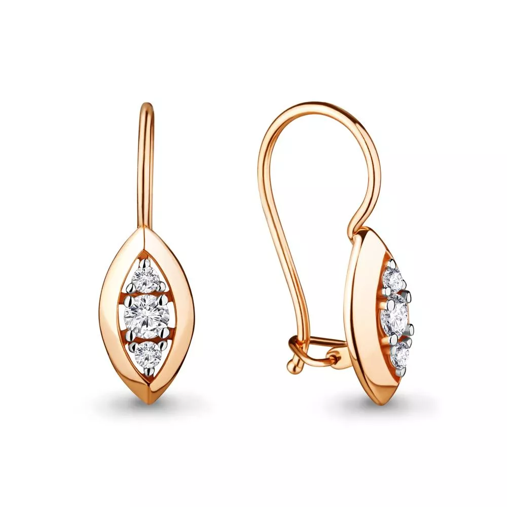 Серьги, золото, артикул LV46683