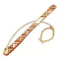 Зажим для галстука, золото, артикул LV70426