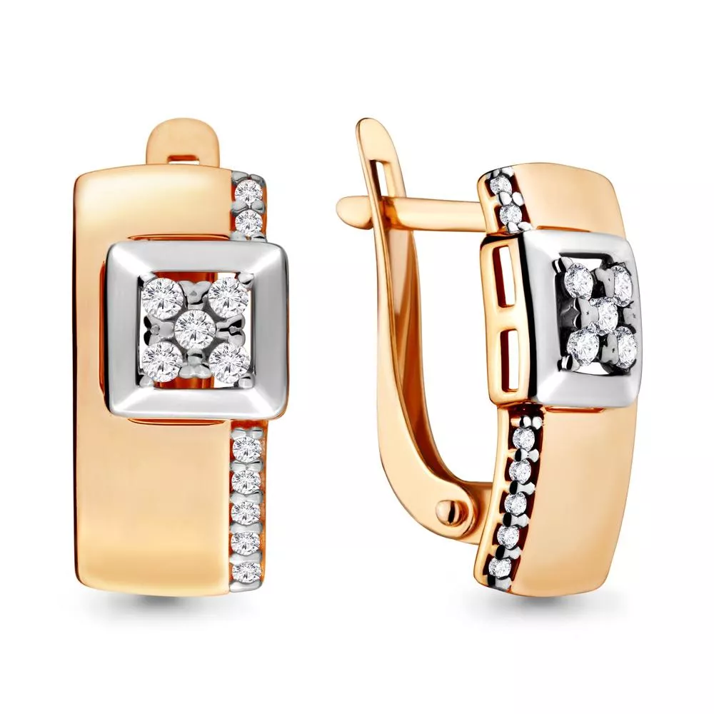 Серьги, золото, артикул LV46677А