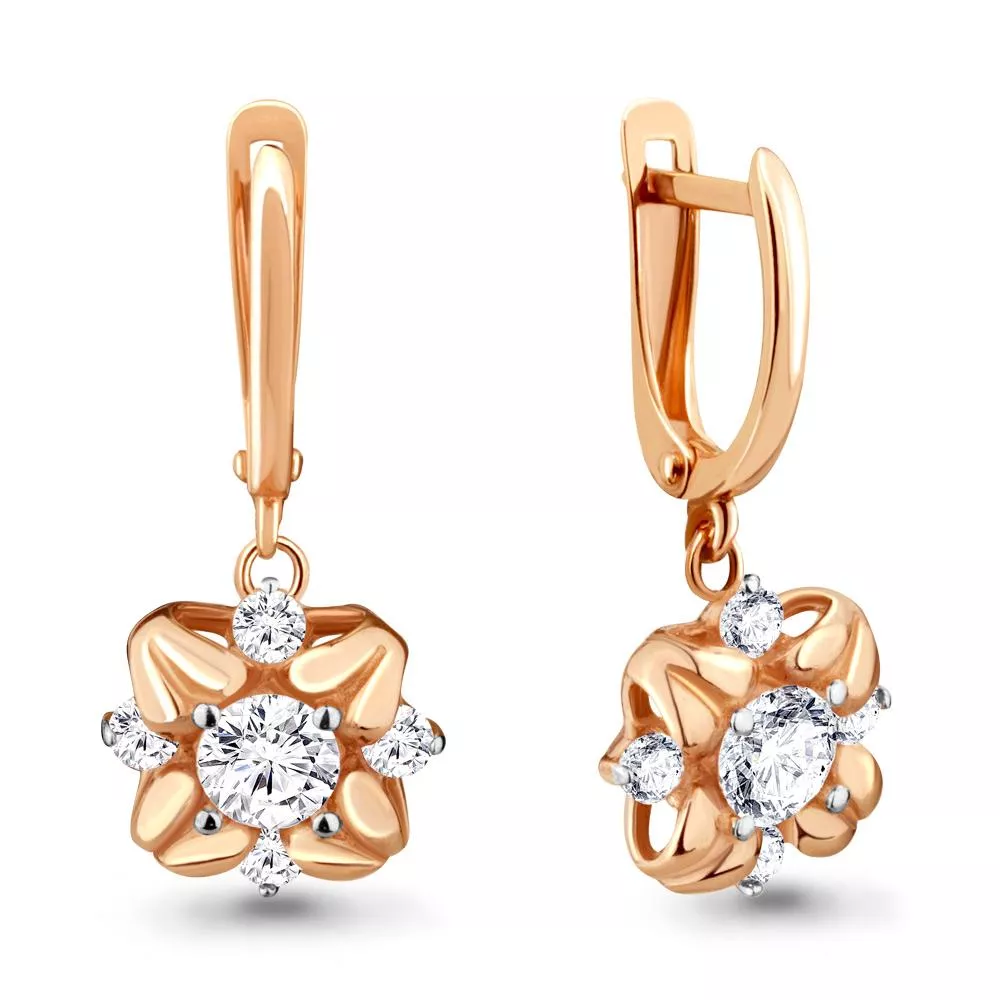 Серьги, золото, артикул LV46675