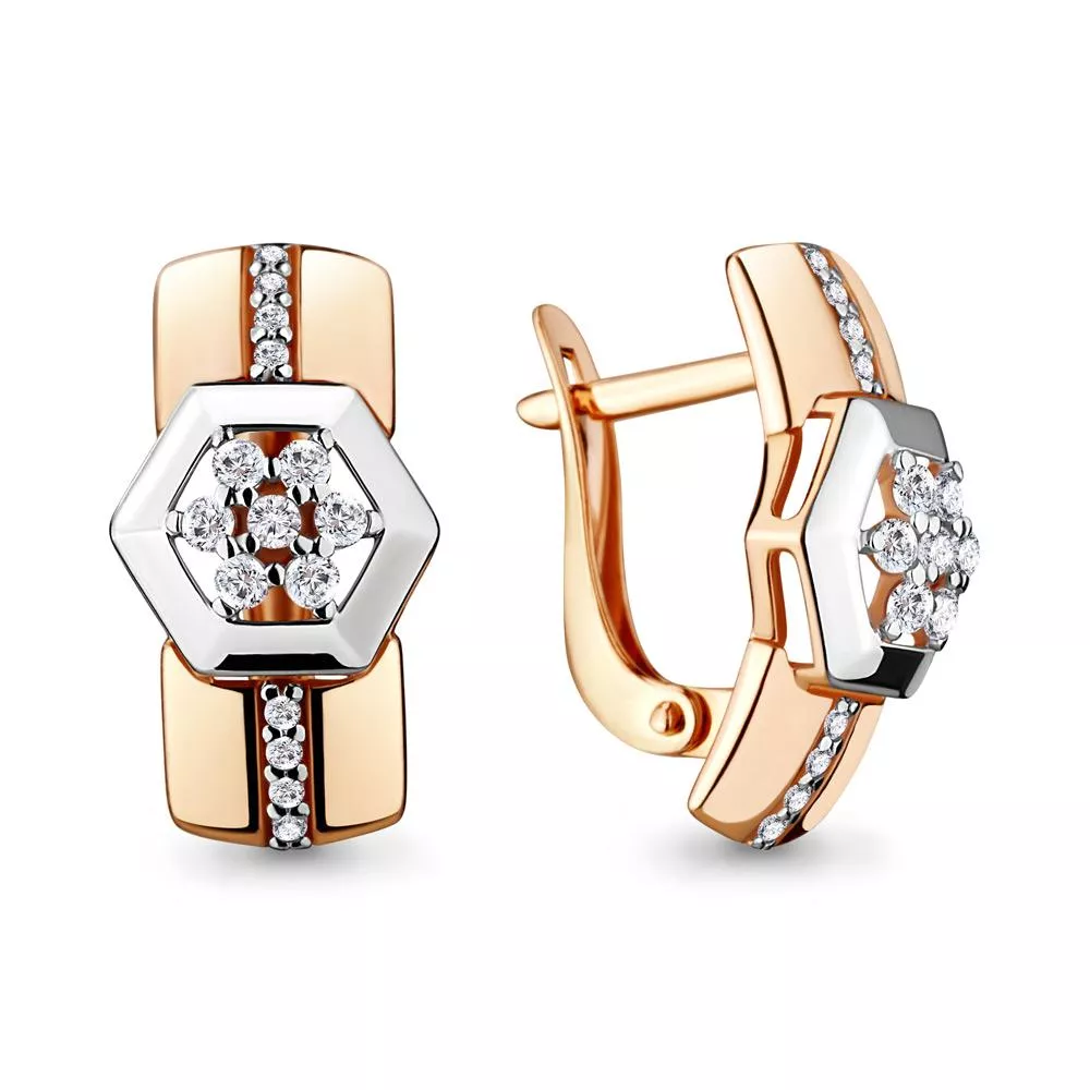 Серьги, золото, артикул LV46667А