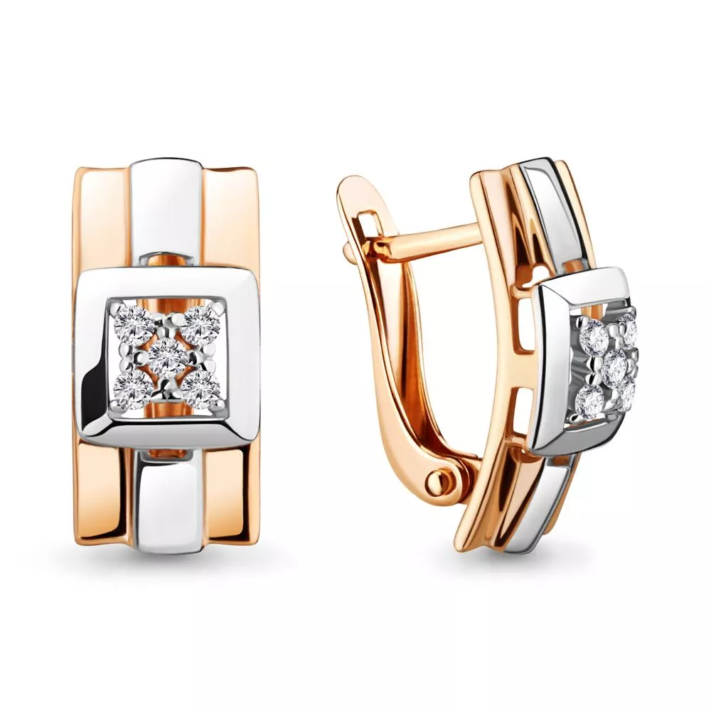 Серьги, золото, артикул LV46638